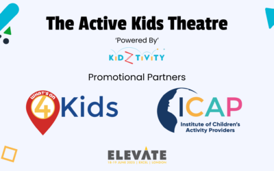 Meet Our First Promotional Partners for the Active Kids Theatre at Elevate 2025!